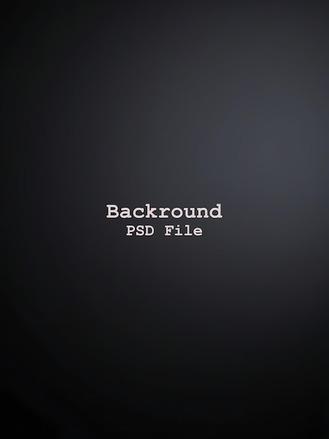 PSD psd abstract black gradient background empty black color studio room background