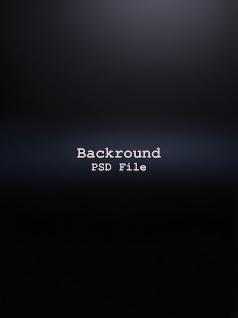 PSD psd abstract black gradient background empty black color studio room background