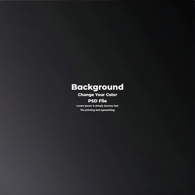 PSD psd abstract black gradient background empty black color studio room background