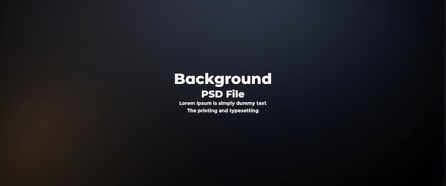 PSD アブストラクト ブラック グラデーション 背景 空のブラック カラー スタジオ ルーム 背景