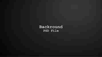 PSD psd abstract black gradient background empty black color studio room background