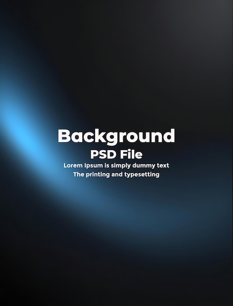 PSD psd abstract black gradient background empty dark texture studio room wallpaper