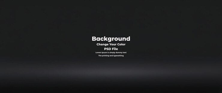 PSD 추상적인 검은색 그라디언트 배경 빈 어두운 텍스처 스튜디오 방 벽지