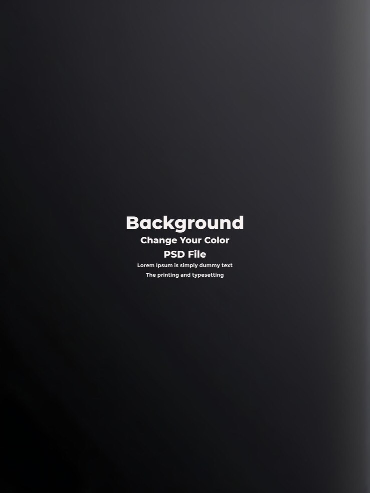 PSD psd abstract black gradient background empty dark texture studio room wallpaper