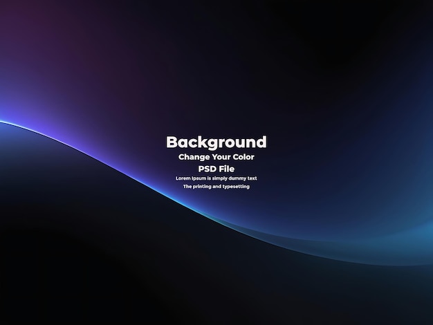 PSD psd abstract black gradient background empty dark texture studio room wallpaper