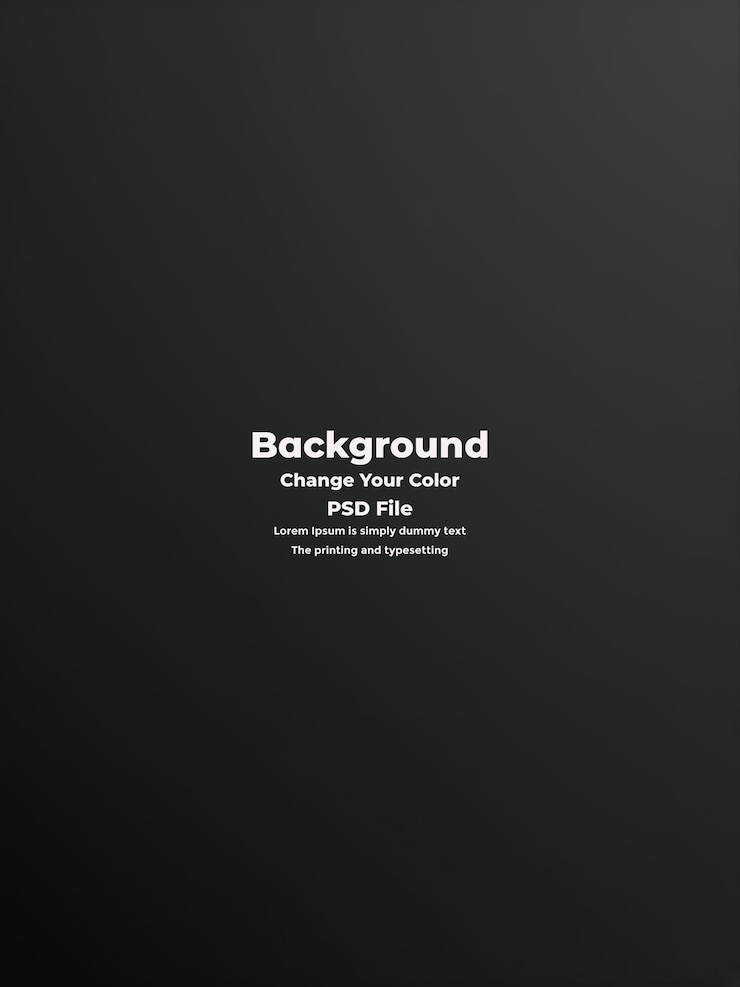 PSD psd abstract black gradient background empty dark texture wallpaper
