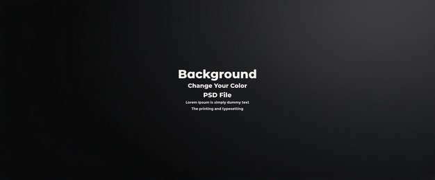 psd abstract black gradient background empty dark texture wallpaper