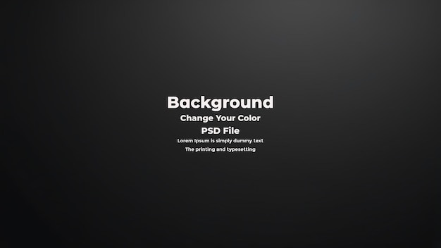 PSD Abstract black gradient background empty dark texture wallpaper