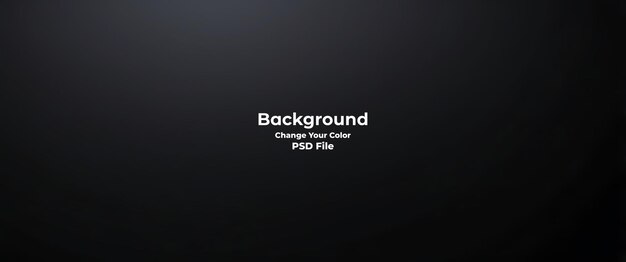 Psd abstract black gradient background that looks modern blurry black texture wallpaper