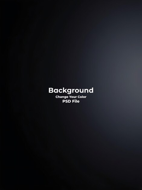 Psd abstract black gradient background that looks modern blurry black texture wallpaper