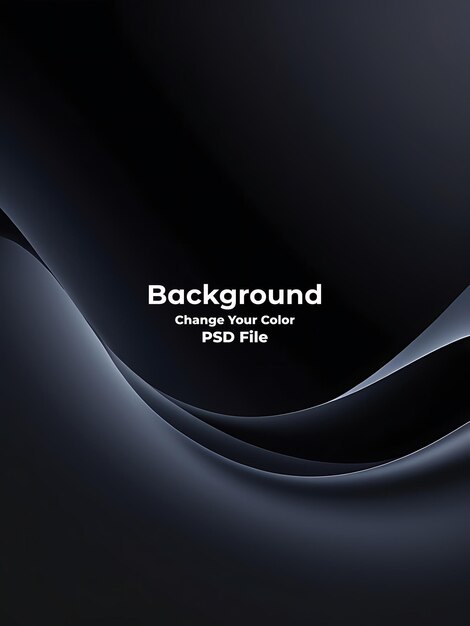 PSD psd abstract black gradient background that looks modern blurry black texture wallpaper