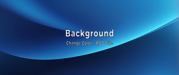PSD Abstract blauwe gradiënt achtergrond ziet er modern uit wazig gestructureerd blauw behang