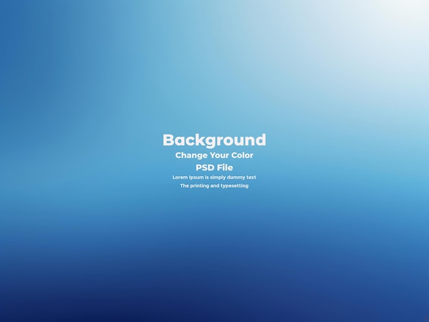 psd abstract blue gradient background empty blue texture