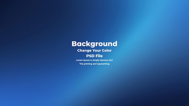 psd abstract blue gradient background empty blue texture