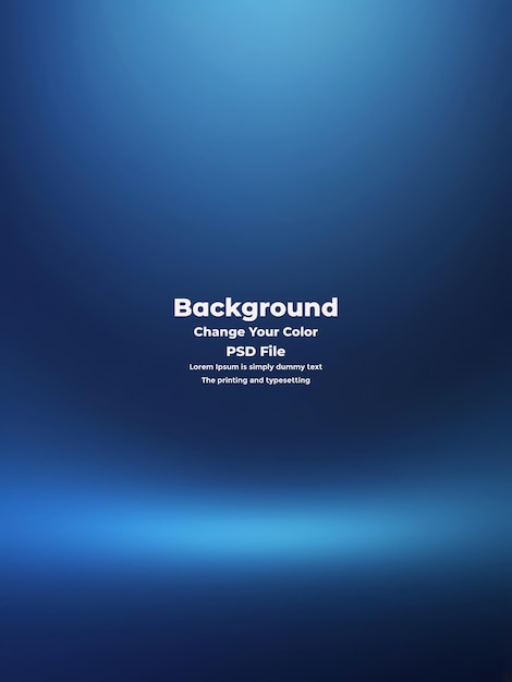 psd abstract blue gradient background empty blue texture