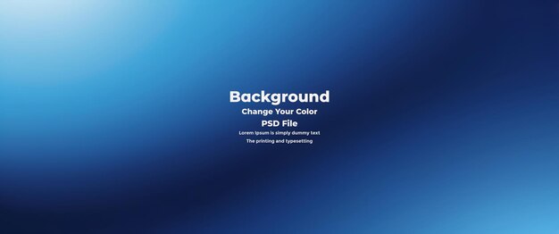 พื้นหลังไล่ระดับสีฟ้าแบบนามธรรม PSD พื้นผิวสีฟ้าว่างเปล่า
