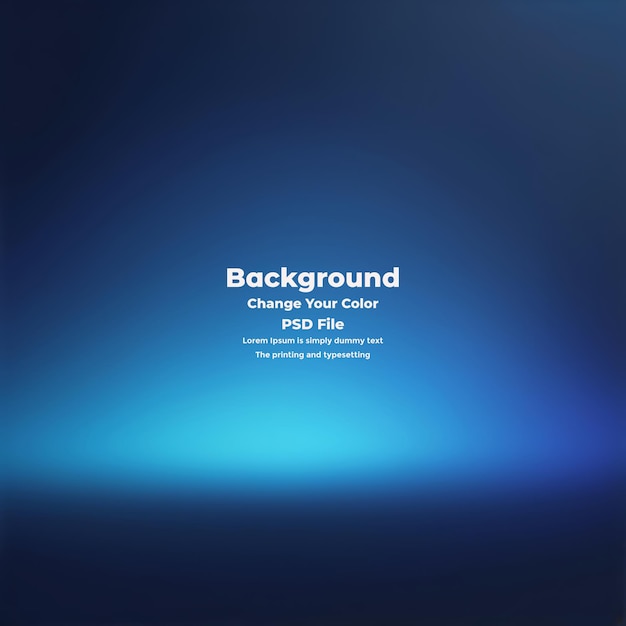 psd abstract blue gradient background empty blue texture