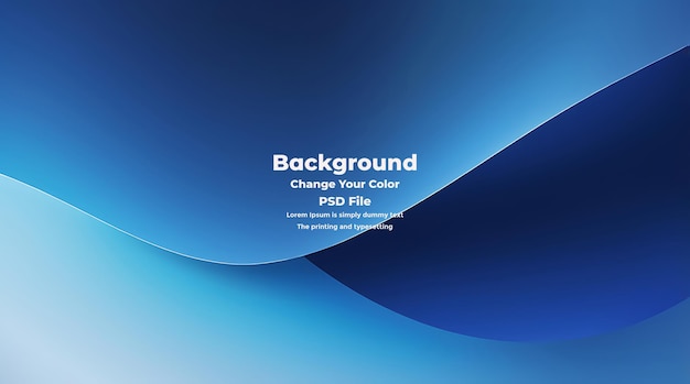 psd abstract blue gradient background empty blue texture