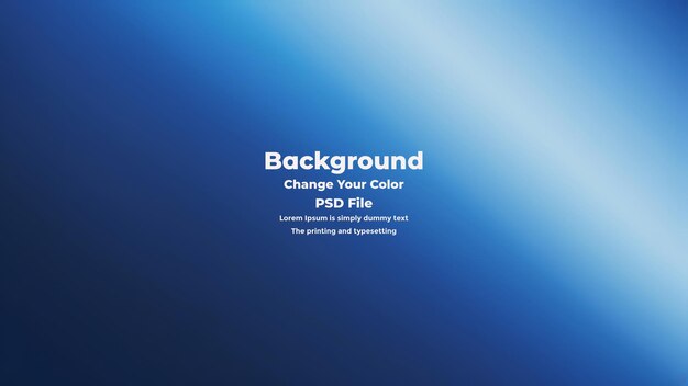 psd abstract blue gradient background empty blue texture