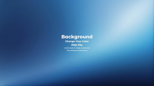 psd abstract blue gradient background empty blue texture