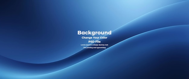 psd abstract blue gradient background empty blue texture