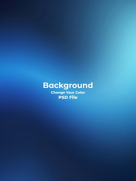 PSD psd abstract blue gradient background looks modern blurry textured blue wallpaper