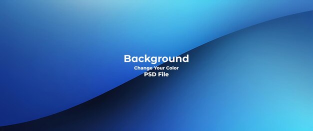 PSD psd abstract blue gradient background looks modern blurry textured blue wallpaper