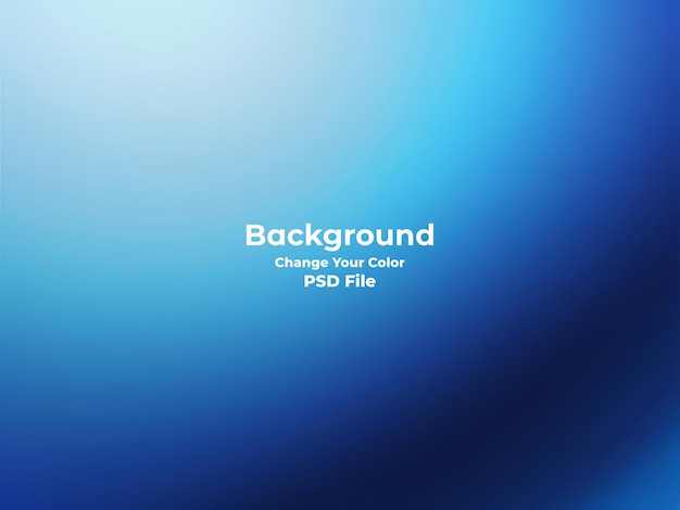 PSD psd abstract blue gradient background looks modern blurry textured blue wallpaper