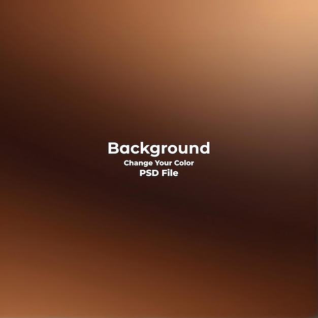 Psd abstract brown gradient background looks modern blurry textured brown wallpaper