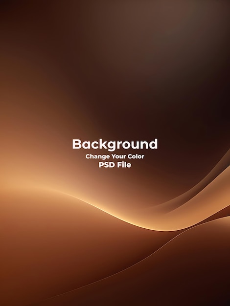 Psd abstract brown gradient background looks modern blurry textured brown wallpaper