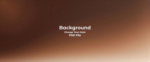 Psd abstract brown gradient background looks modern blurry textured brown wallpaper