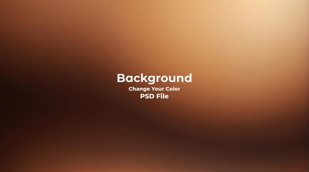 Psd abstract brown gradient background looks modern blurry textured brown wallpaper