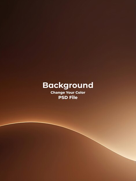 Psd abstract brown gradient background looks modern blurry textured brown wallpaper