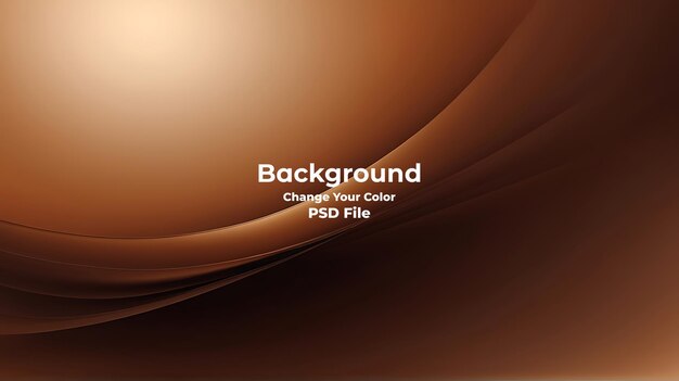 Psd abstract brown gradient background looks modern blurry textured brown wallpaper
