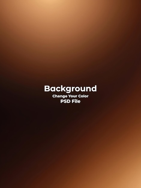 Psd abstract brown gradient background looks modern blurry textured brown wallpaper