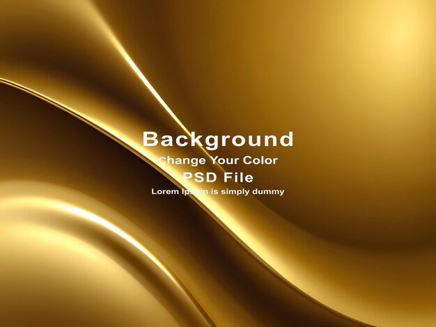 PSD psd abstract gold gradient background looks modern blurry textured gold wall