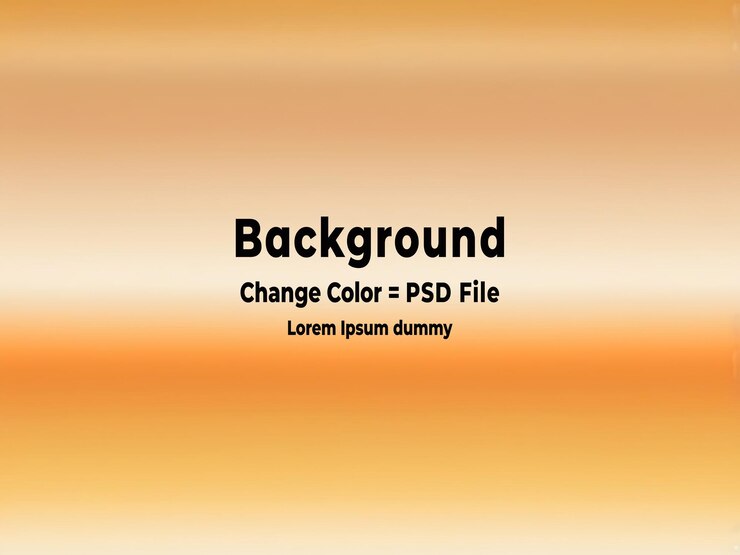 PSD psd abstract golden sunset waves orange gradient background