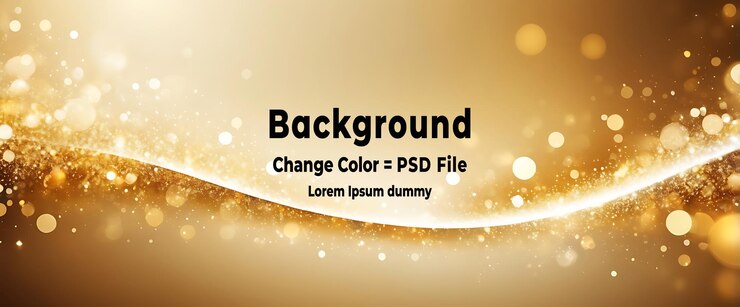 PSD psd 추론 럭셔리 골든 스파클 보케 배경