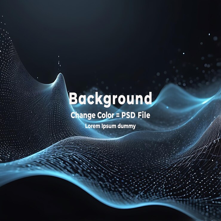 PSD psd abstract technology particles mesh background