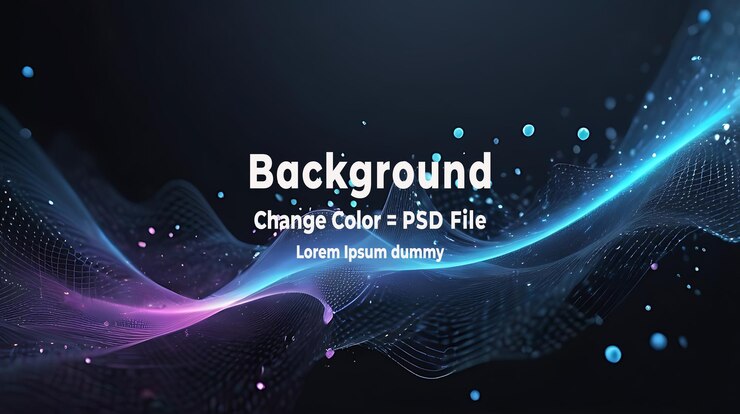 PSD psd 추상 기술 입자 mesh 배경