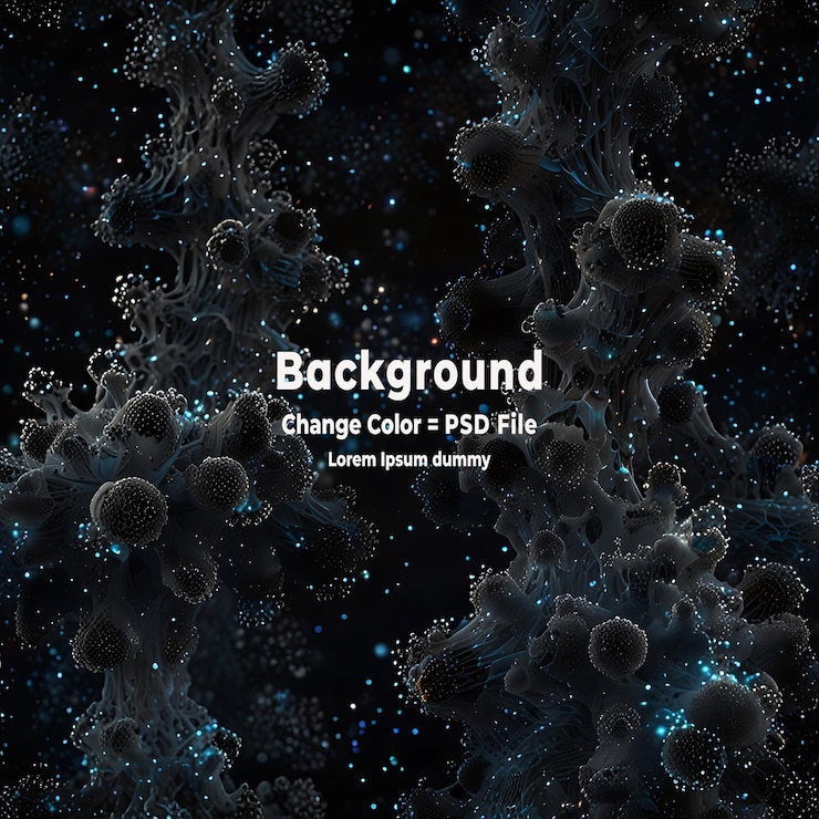 PSD psd abstract technology particles mesh background