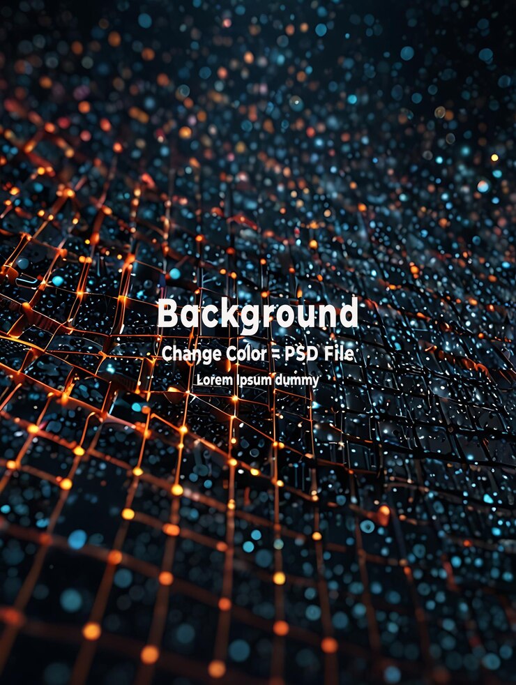 PSD psd abstract technology particles mesh background