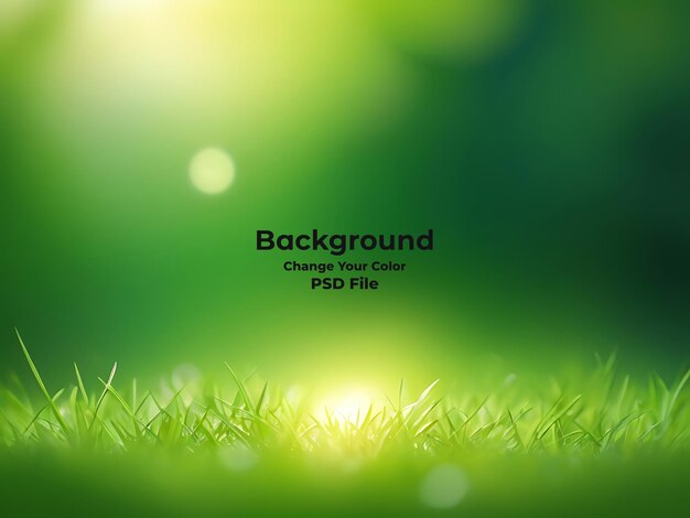 PSD psd abstract textured spring light green blur background st patricks day wallpaper nature