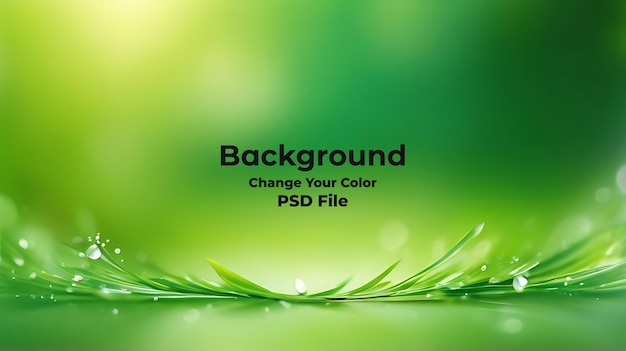 PSD psd abstract textured spring light green blur background st patricks day wallpaper nature