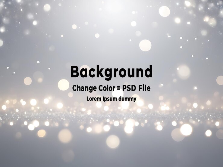 PSD psd アブストラクト ホワイト 豪華 輝く 淡い灰色と輝く 夢のようなボケライトの背景