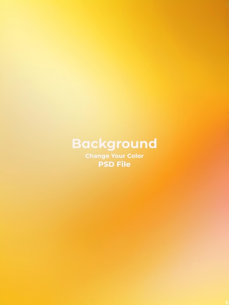 PSD psd abstract yellow gradient background looks modern blurry textured yellow wall