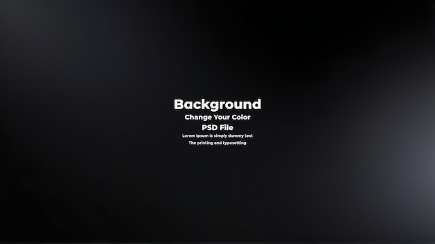 PSD Abstrakt sort gradient baggrund tomt mørkt tekstur studierum wallpaper