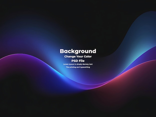 PSD Abstrakt sort gradient baggrund tomt mørkt tekstur studierum wallpaper