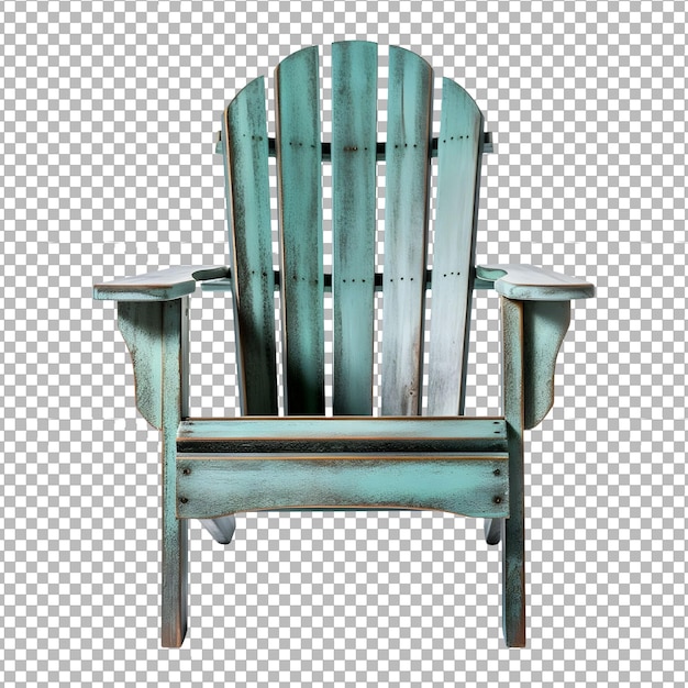 PSD psd adirondack_chair isolated on transparent background