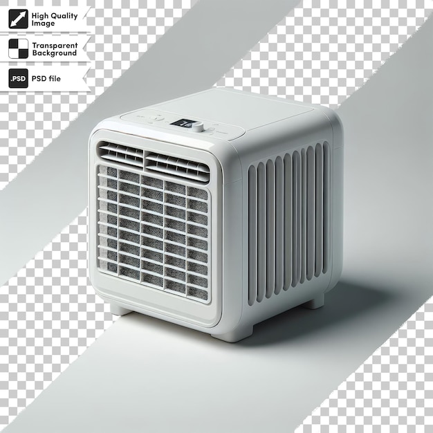 PSD psd air conditioner on transparent background with editable mask layer